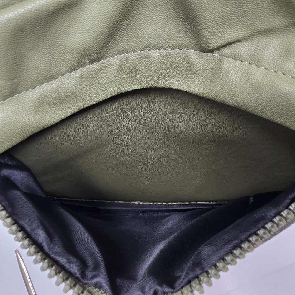 Jordan Regal Air Backpack 16" Olive Green Faux Leather Jumpman Logo Unisex Bag - Picture 16 of 16